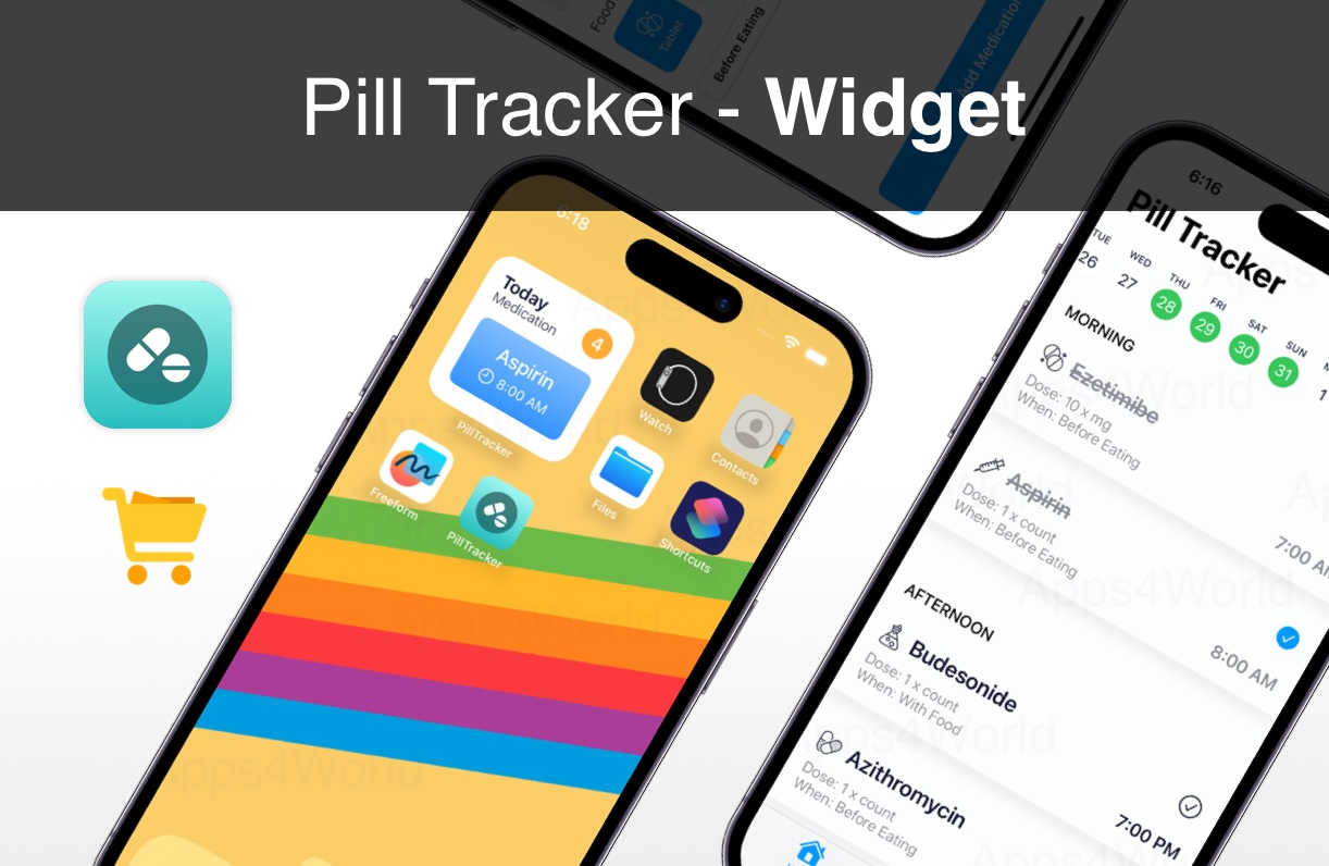 Pill Tracker iOS app template